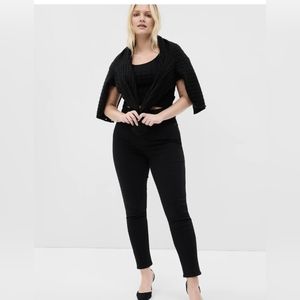 2 for $15 Gap True Skinny Black High Rise *short length*
